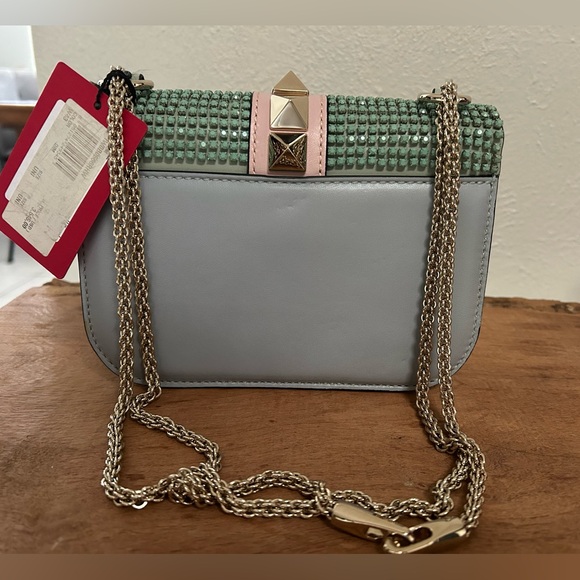Valentino Crystal Glan Lock Flap crossbody bag - Picture 9 of 16